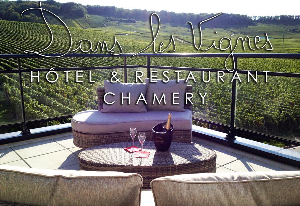 Dans Les Vignes Hotel Chamery Kültér fotó
